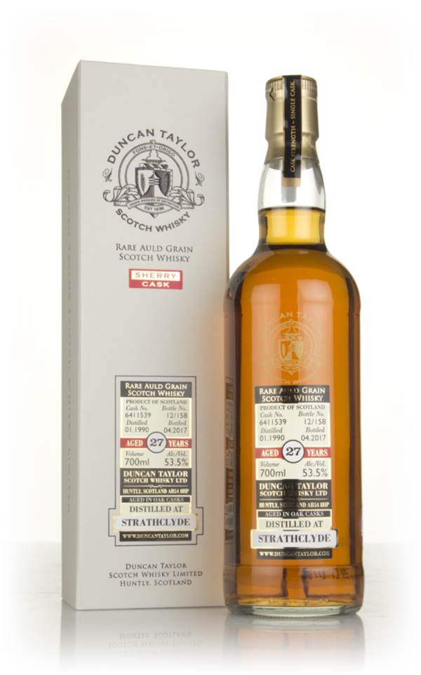 Strathclyde 27 Year Old 1990 (cask 6411539) - Rare Auld (Duncan Taylor) product image
