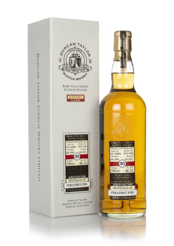 Strathclyde 30 Year Old 1990 (cask 64110096) - Rare Auld (Duncan Taylor) product image