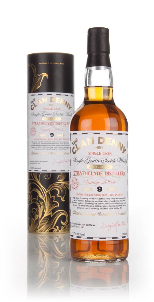 Strathclyde 9 Year Old 2005 (cask 10710) - The Clan Denny (Douglas Laing) product image
