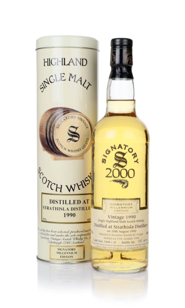Strathisla 9 Year Old 1990 (casks 5410+11) - (Signatory) product image