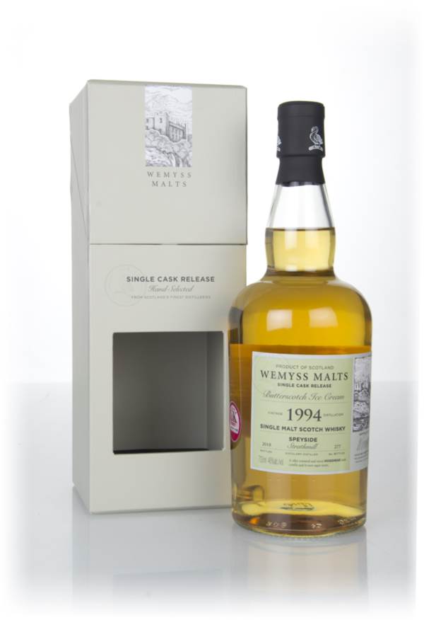 Butterscotch Ice Cream 1994 (bottled 2018) - Wemyss Malts (Strathmill) product image
