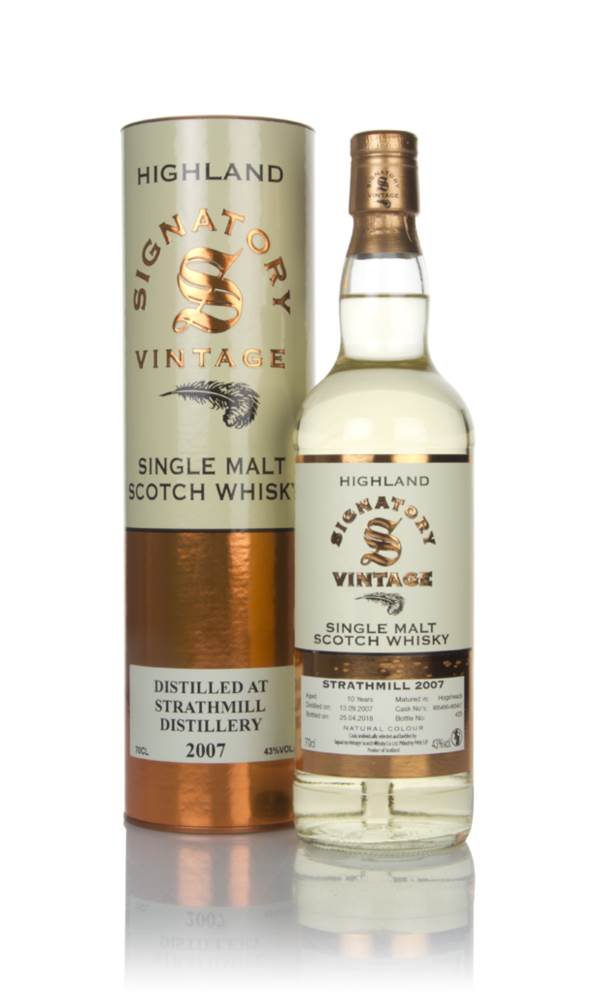 Strathmill 10 Year Old 2007 (casks 805456 & 805457) - Signatory product image