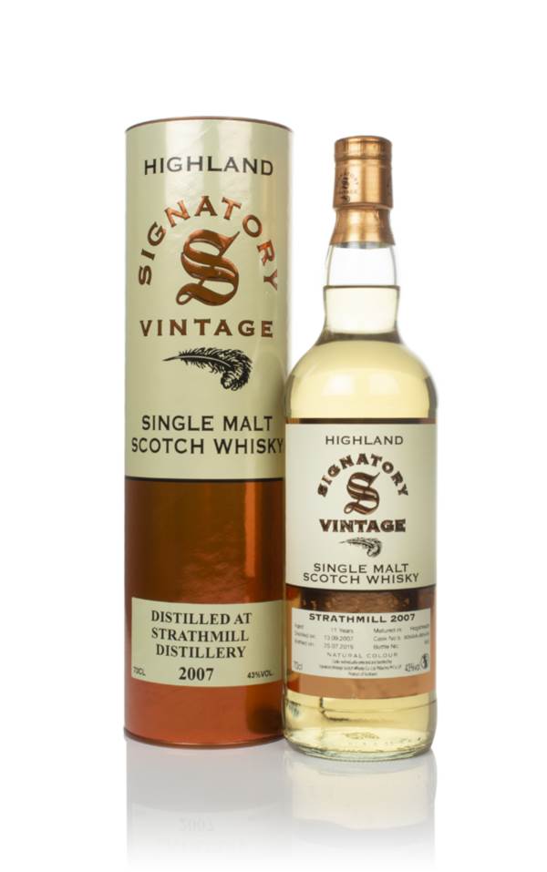 Strathmill 11 Year Old 2007 (casks 805458 & 805459) - Signatory product image