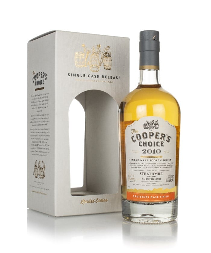 Strathmill 11 Year Old 2010 (cask 8017063) - The Cooper's Choice (The Vintage Malt Whisky Co.)