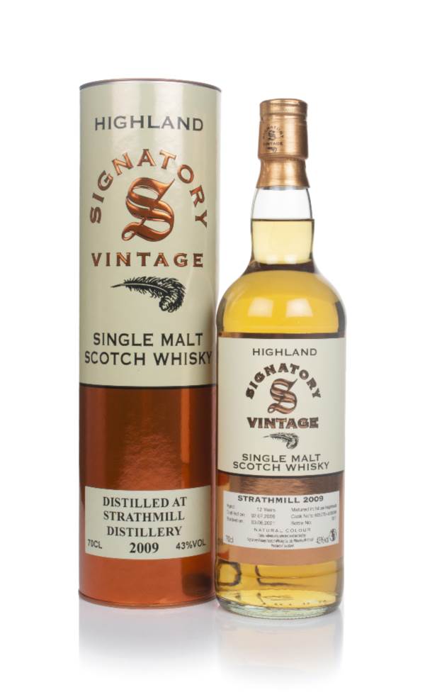 Strathmill 12 Year Old 2009 (casks 805070 & 805096) - Signatory product image