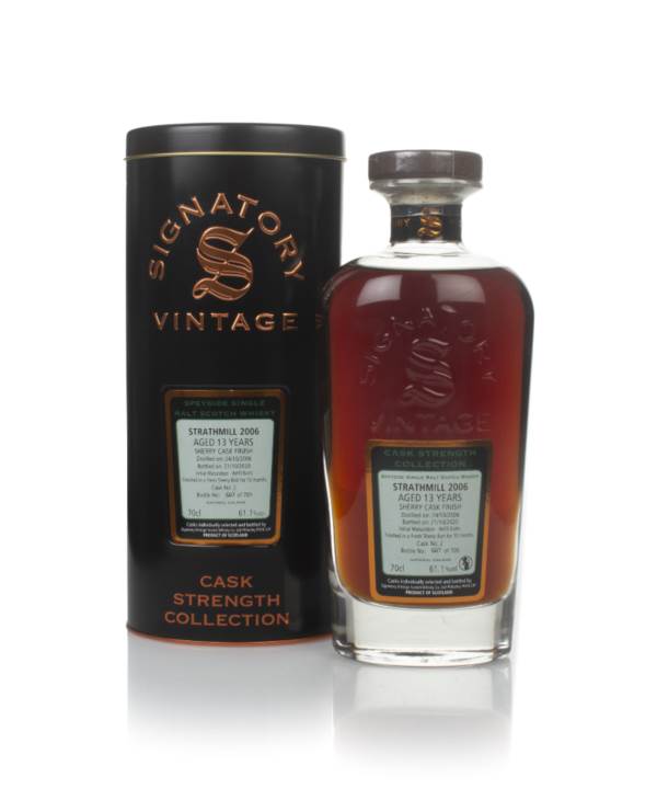 Strathmill 13 Year Old 2006 (cask 2) - Cask Strength Collection (Signatory) product image