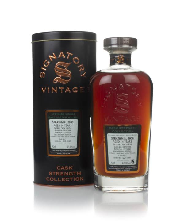 Strathmill 14 Year Old 2006 (cask 7) - Cask Strength Collection (Signatory) product image