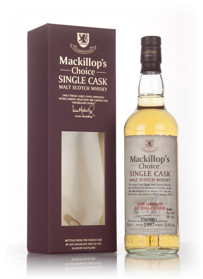 Strathmill 18 Year Old 1997 (cask 1530) - Mackillop's Choice