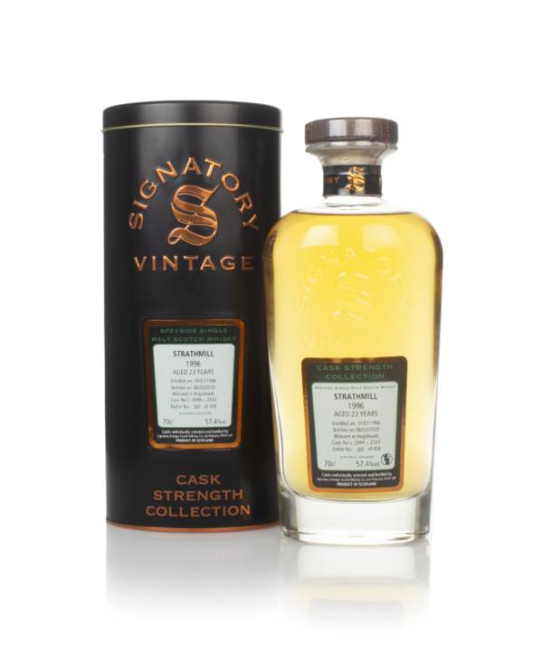 Strathmill 23 Year Old 1996 (casks 2099 & 2103) - Cask Strength Collection (Signatory) product image