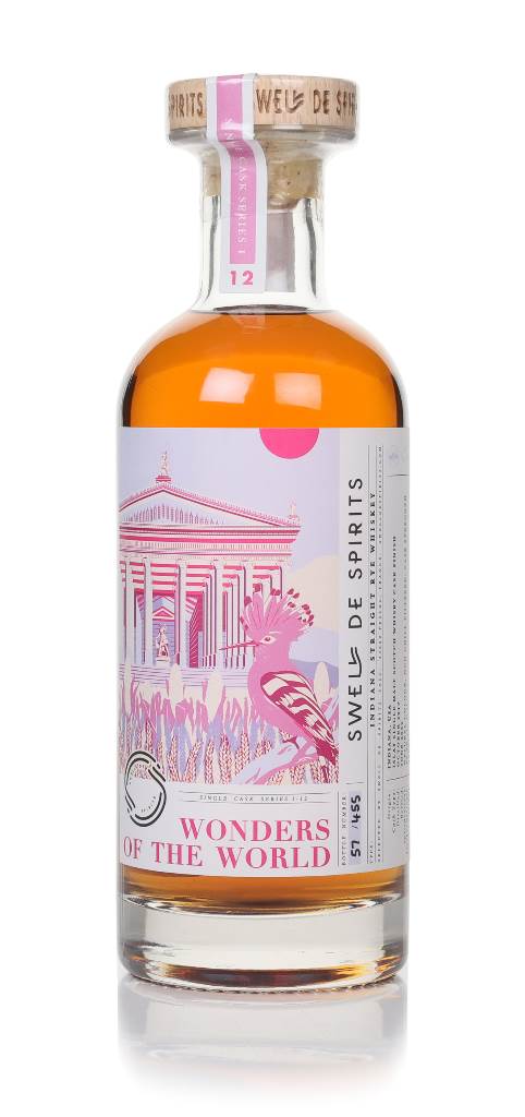 Indiana Straight Rye 2017 (bottled 2022) - Wonders of the World (Swell de Spirits) product image