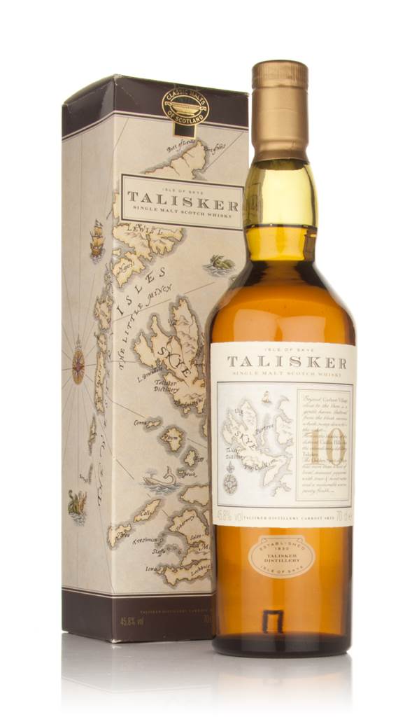 Talisker 10 Year Old - Map Label product image