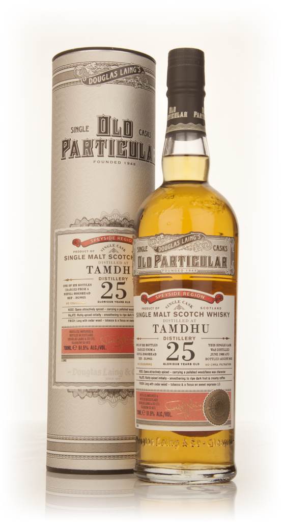 Tamdhu 25 Year Old 1988 (cask 9955) - Old Particular (Douglas Laing) product image