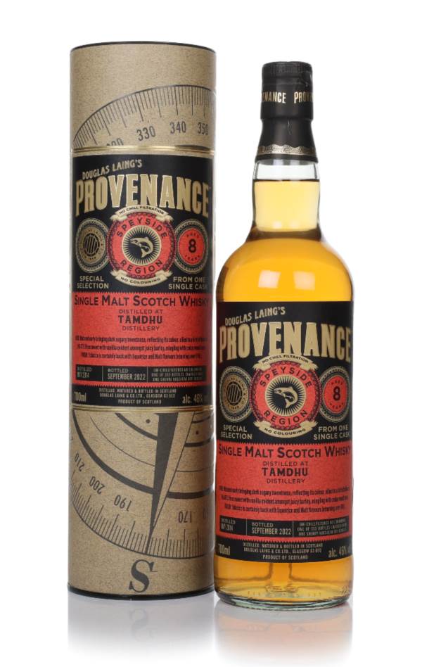 Tamdhu 8 Year Old 2014 (cask DL16345) - Provenance (Douglas Laing) product image