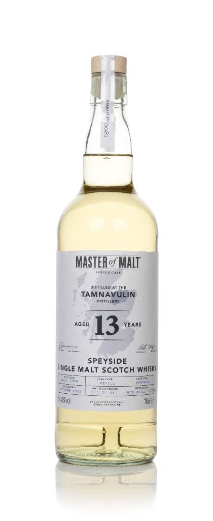 Tamnavulin 13 Year Old 2009 Single Cask (Master of Malt) product image