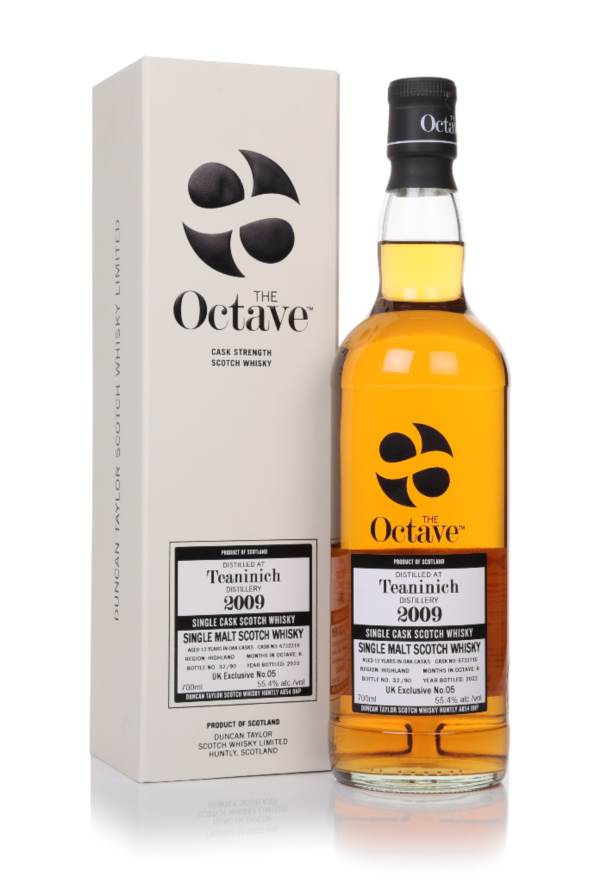 Teaninich 12 Year Old 2009 (cask 6732216) - The Octave (Duncan Taylor) product image