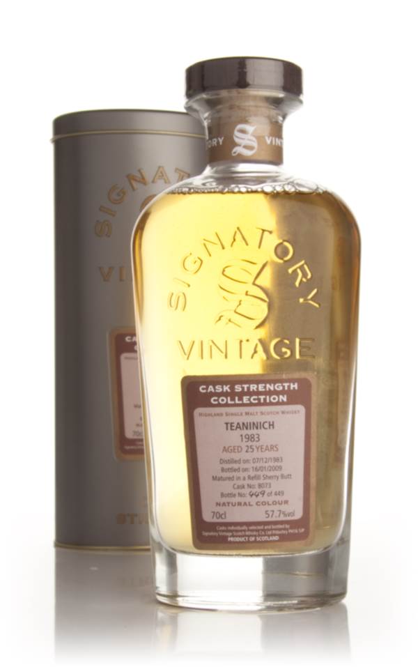 Teaninich 25 Year Old 1983 - Cask Strength Collection (Signatory) product image
