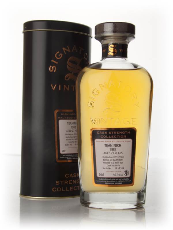 Teaninich 27 Year Old 1983 - Cask Strength Collection 2011 (Signatory) product image
