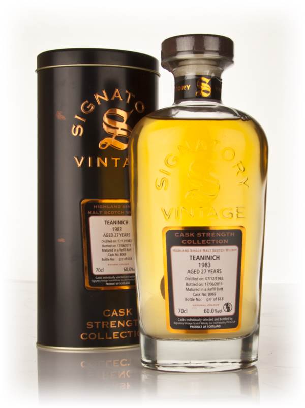 Teaninich 27 Year Old 1983 - Cask Strength Collection (Signatory) product image