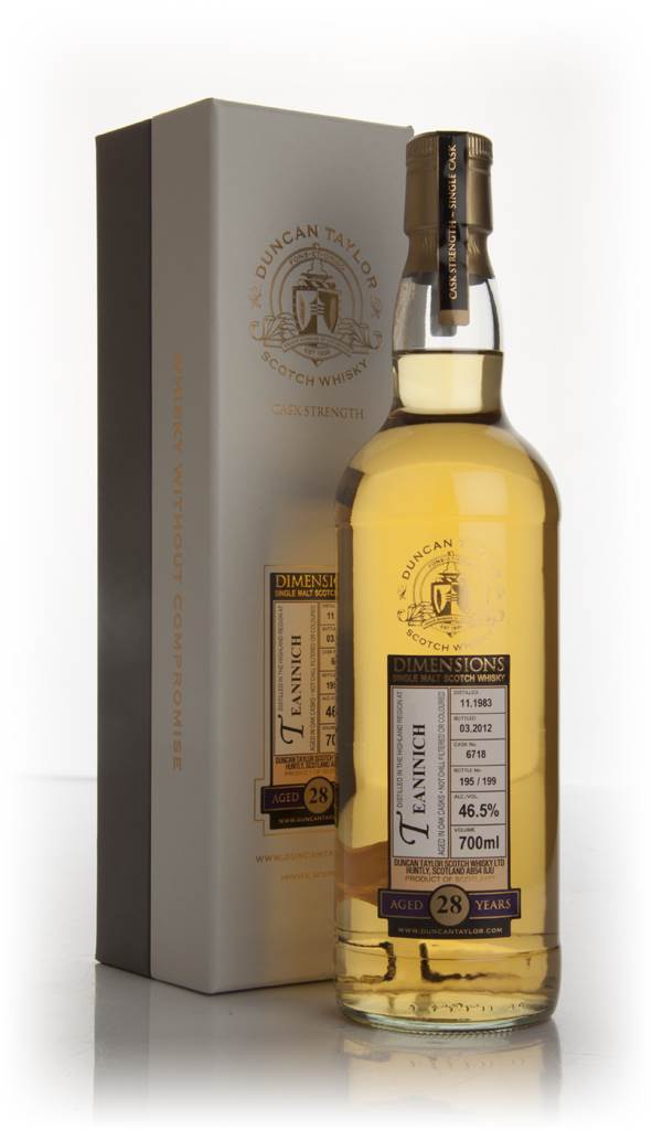 Teaninich 28 Year Old 1983 - Dimensions (Duncan Taylor) product image
