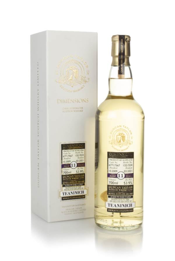 Teaninch 11 Year Old 2009 (cask 67717567) - Dimensions (Duncan Taylor) product image