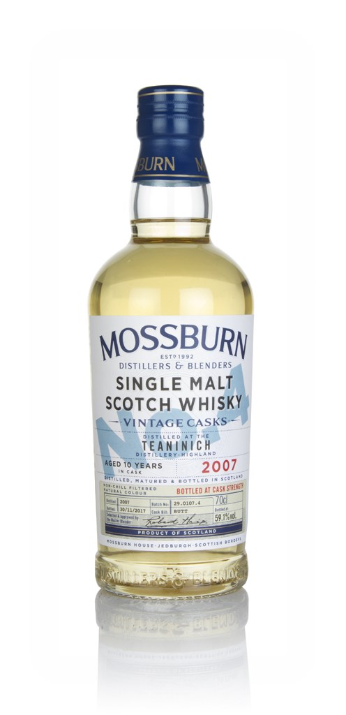 Teaninich 10 Year Old 2007 - Cask Strength (Mossburn)