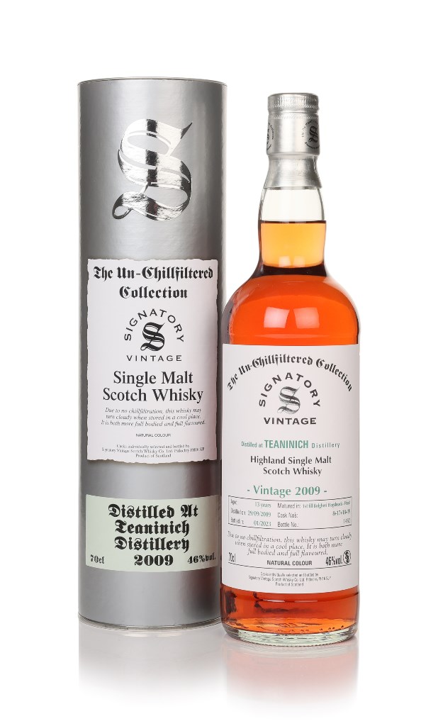 Teaninich 13 Year Old 2009 (casks 8 & 17 & 18 & 19) - Un-Chilfiltered Collection (Signatory)