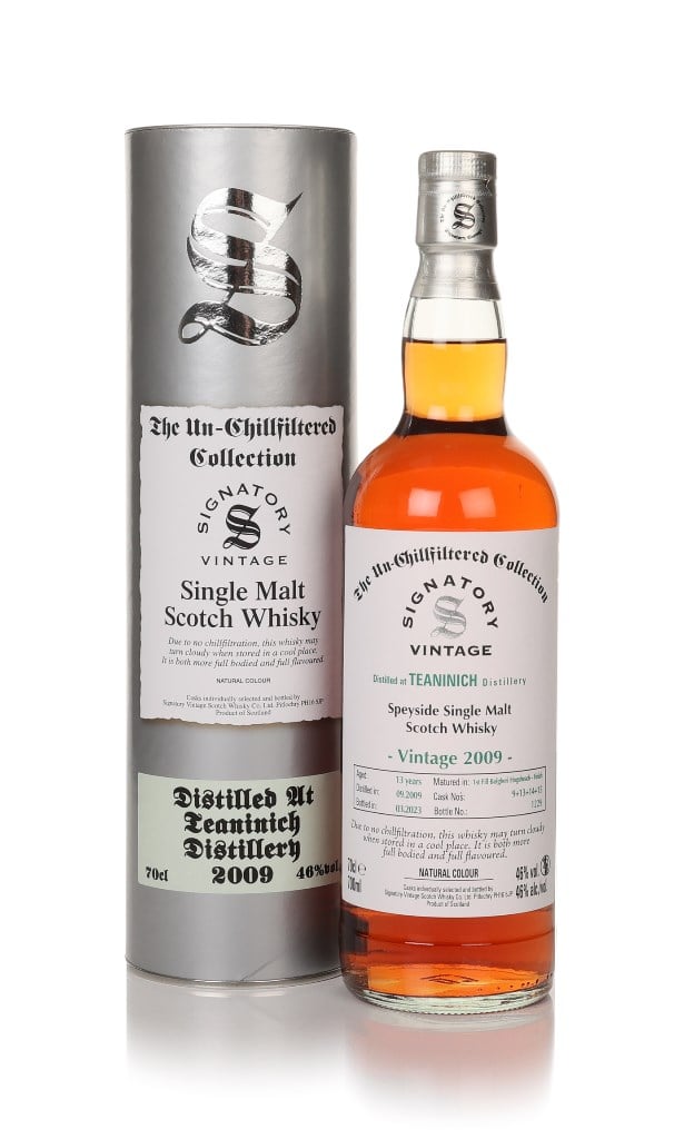 Teaninich 13 Year Old 2009 (casks 9, 13, 14, 15) - Un-Chilfiltered Collection (Signatory)