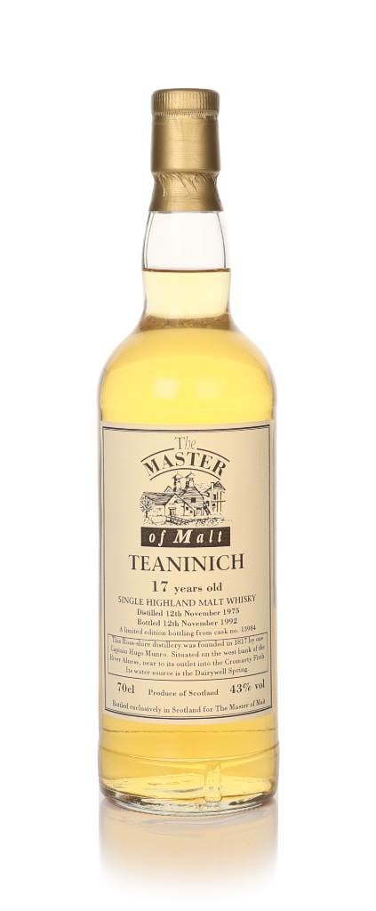 Teaninich 17 Year Old 1975 (cask 13984) (Master of Malt) product image