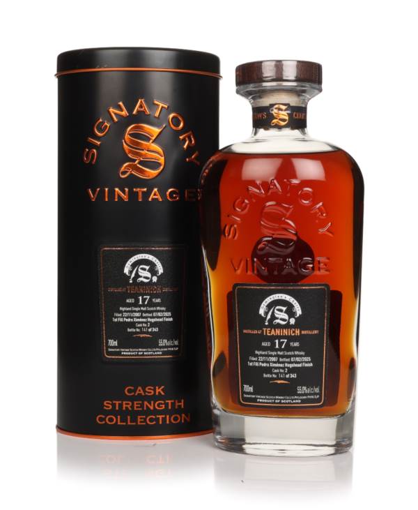 Teaninich 17 Year Old 2007 (cask 2) - Cask Strength Collection (Signatory) product image