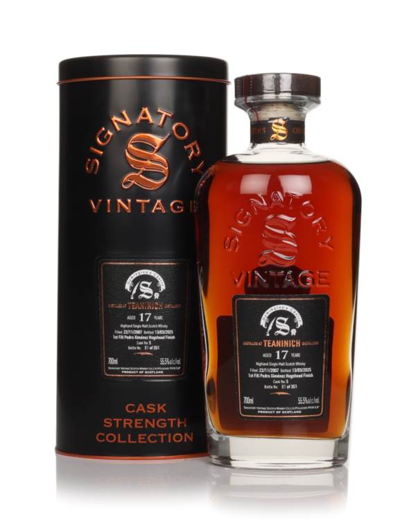 Teaninich 17 Year Old 2007 (cask 5) - Cask Strength Collection (Signatory) product image