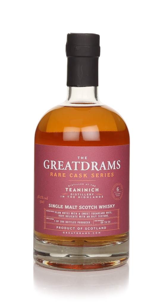 Teaninich 6 Year Old Red Wine Cask - Rare Cask Series (GreatDrams) product image