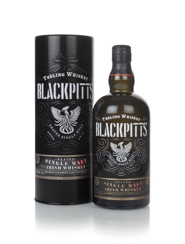 Teeling Blackpitts Peated Single Malt Whiskey 70cl