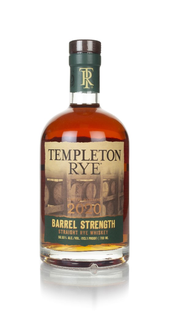 Templeton Rye Barrel Strength 2020