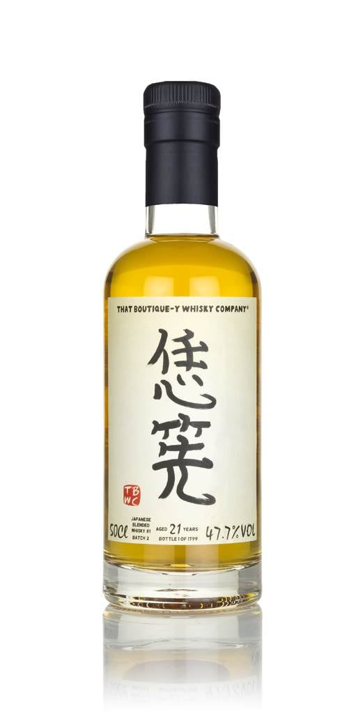 Japanese Blended Whisky #1 21 Year Old - Batch 2 (That Boutique-y Whisky Company) product image