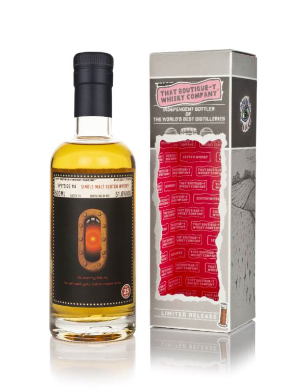 Speyside #4 25 Year Old (That Boutique-y Whisky Company) product image