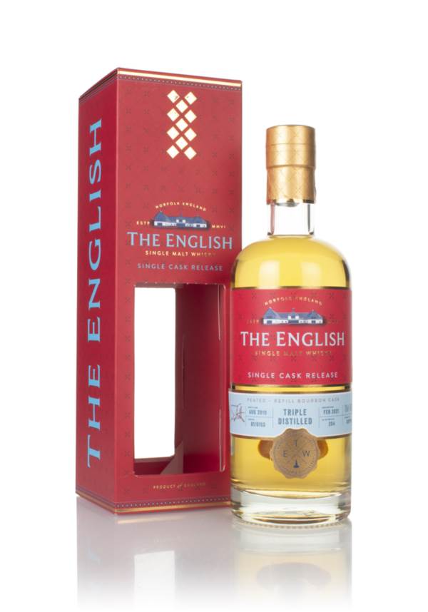 The English Single Cask Release - Triple Distilled Peated product image
