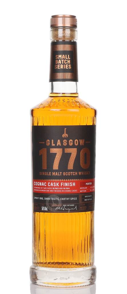 Glasgow 1770 - Cognac Cask Finish (Peated) product image