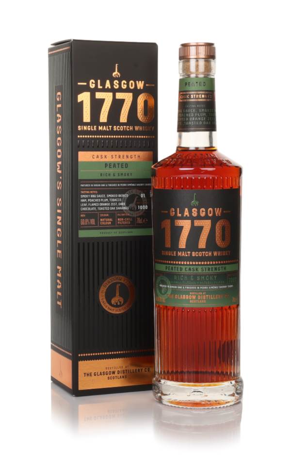 Glasgow 1770 Peated Cask Strength Batch 01 product image