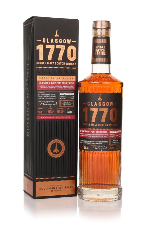 Glasgow 1770 – Red Wine & Ruby Port Cask Finish product image