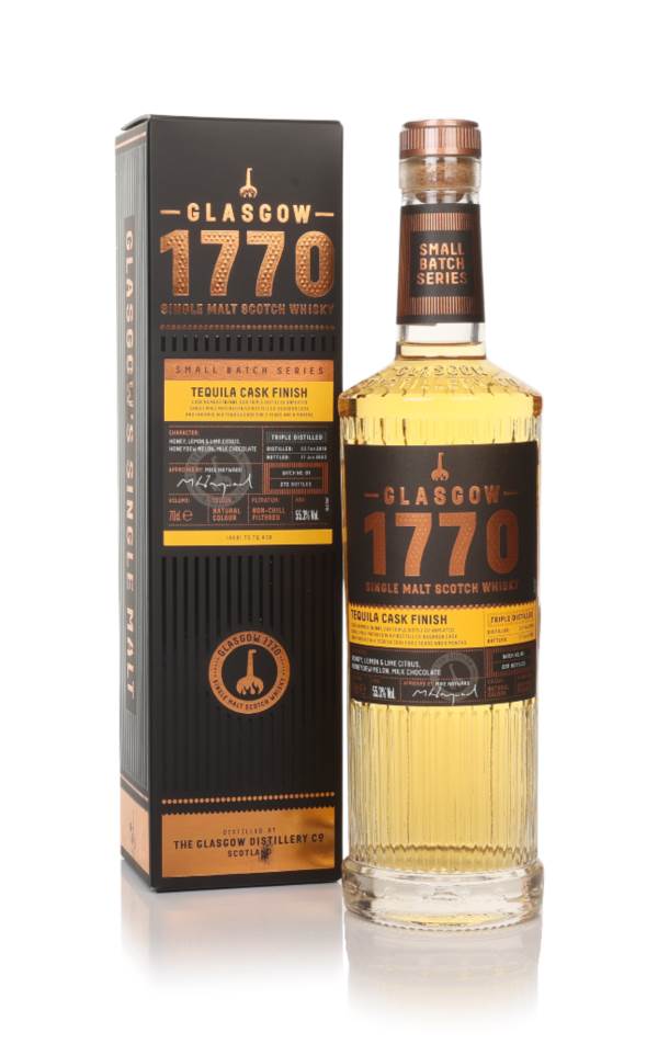 Glasgow 1770 Tequila Cask Finish (Triple Distilled) product image
