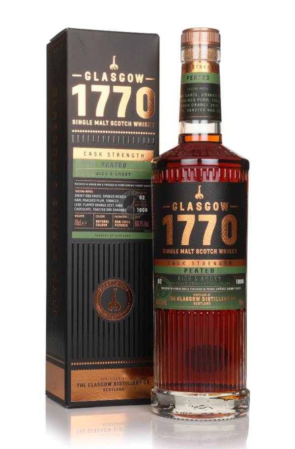 Glasgow 1770 Peated Cask Strength Batch 02 product image