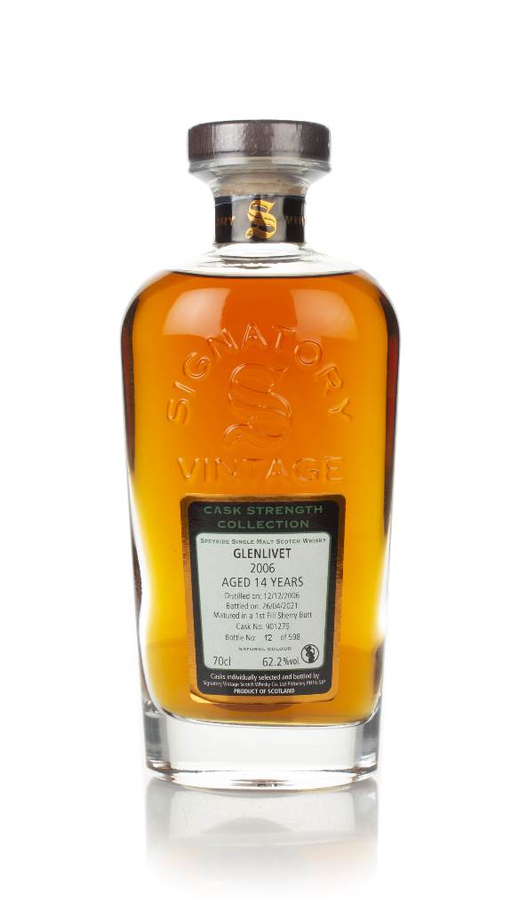 Glenlivet 14 Year Old 2006 (cask 901279) - Cask Strength Collection (Signatory) product image