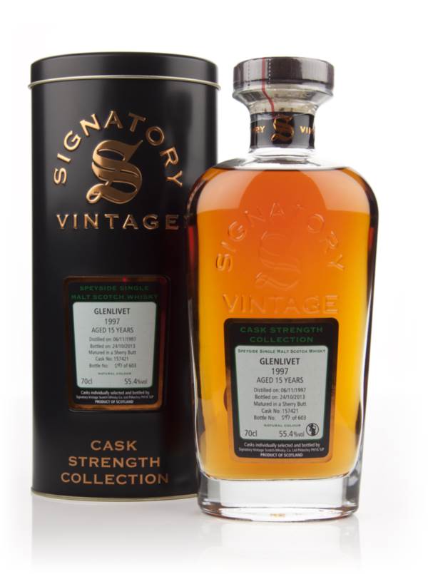Glenlivet 15 Year Old 1997 (cask 157421) - Cask Strength Collection (Signatory) product image
