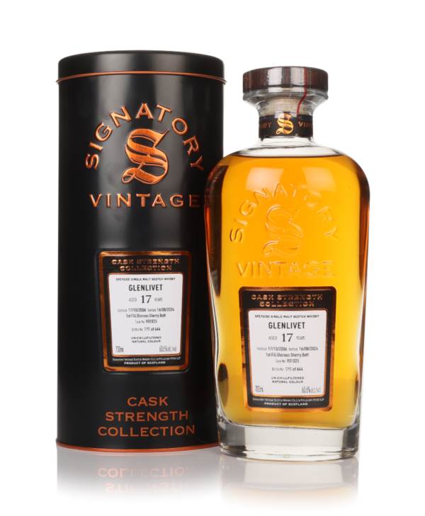 Glenlivet 17 Year Old 2006 (cask 901025) - Cask Strength Collection (Signatory) product image