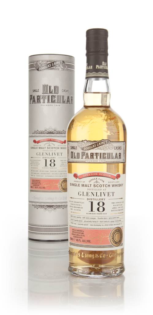 Glenlivet 18 Year Old 1997 (cask 10781) - Old Particular (Douglas Laing) product image