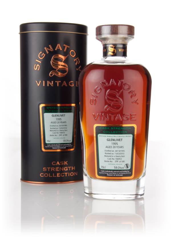 Glenlivet 20 Year Old 1995 (cask 166953) - Cask Strength Collection (Signatory) product image