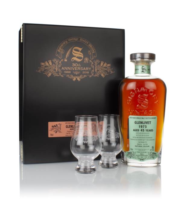 Glenlivet 45 Year Old 1973 (cask 12/1) - 30th Anniversary Gift Box (Signatory) product image