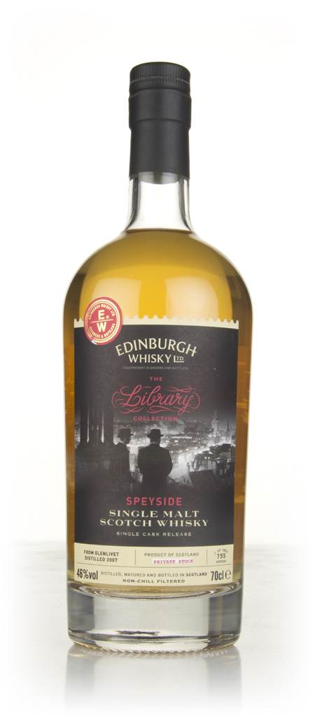 Glenlivet 8 Year Old 2007 - The Library Collection (Edinburgh Whisky Ltd.) product image