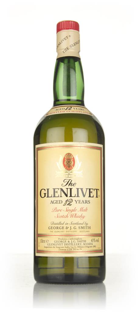 The Glenlivet 12 Year Old (1L) - 1980s product image