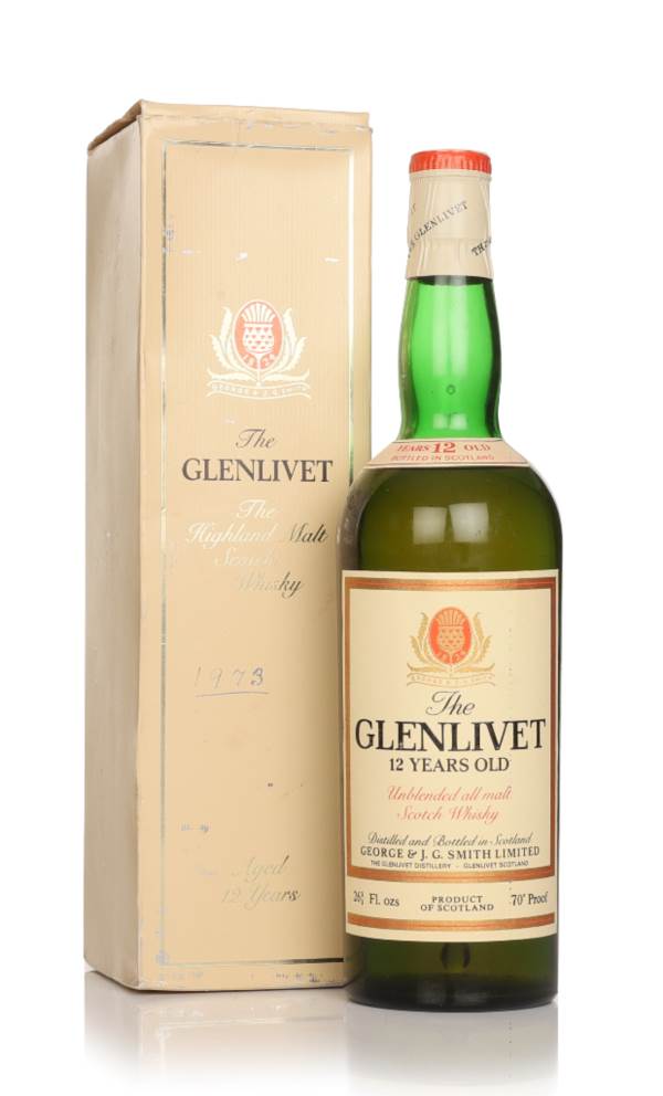 The Glenlivet 12 Year Old - 1970s product image